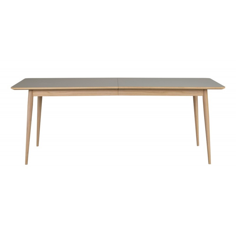 RO Dawsone Extending Dining Table Rectangular Grey/Whitewash